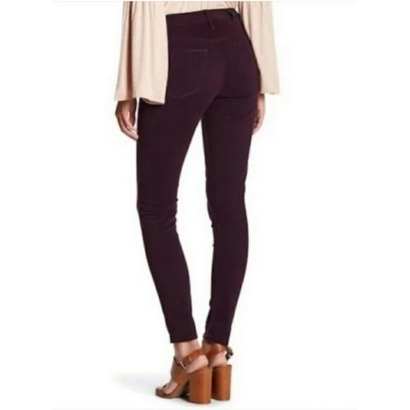 Lucky Brand Jeans Womens 27 Purple Brooke Legging Mid Rise Skinny Stretch Denim - Picture 3 of 11